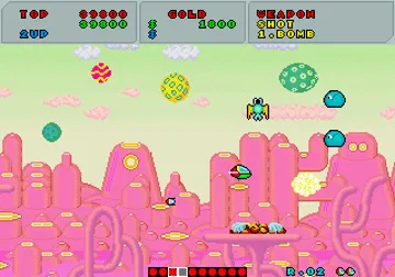 Fantasy Zone (Old Ver.) screen shot game playing